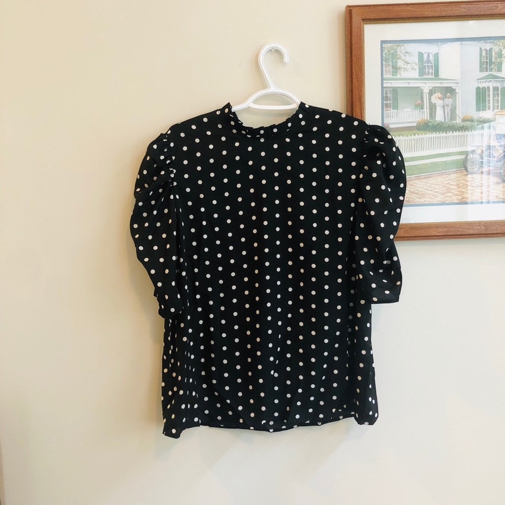 NWOT Polka Dot Blouse